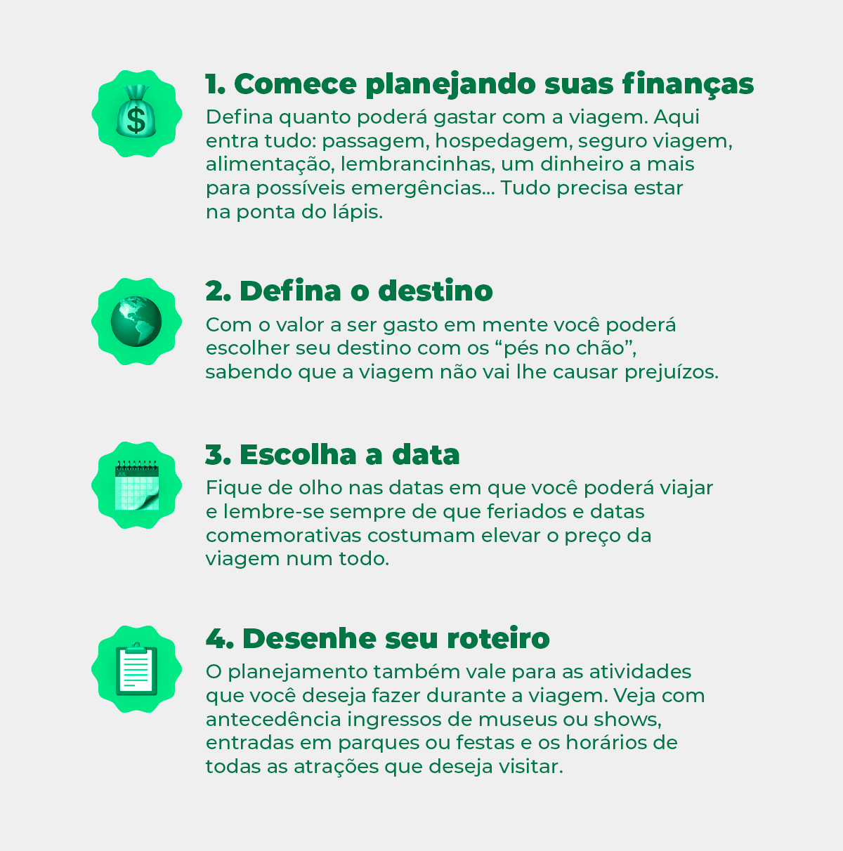 Como planejar uma viagem de férias | QuiteJá