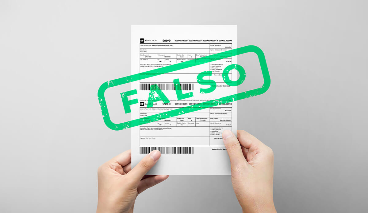 Como evitar golpe do boleto falso